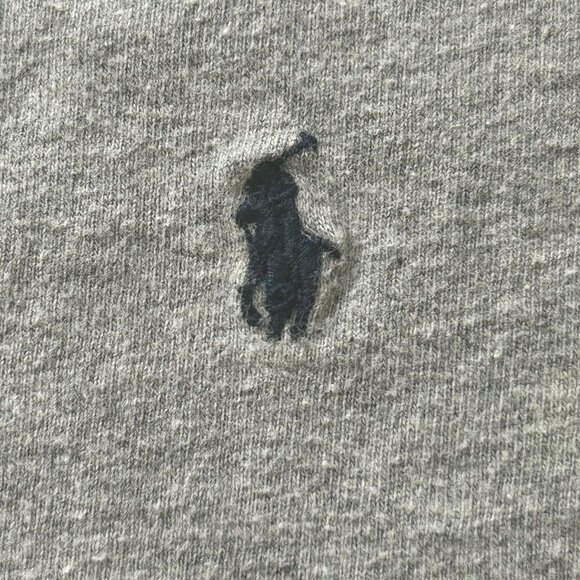 Ralph Lauren Polo T Shirt Youth Boy Size 7 Size Small Gray Short Sleeve - Picture 3 of 8